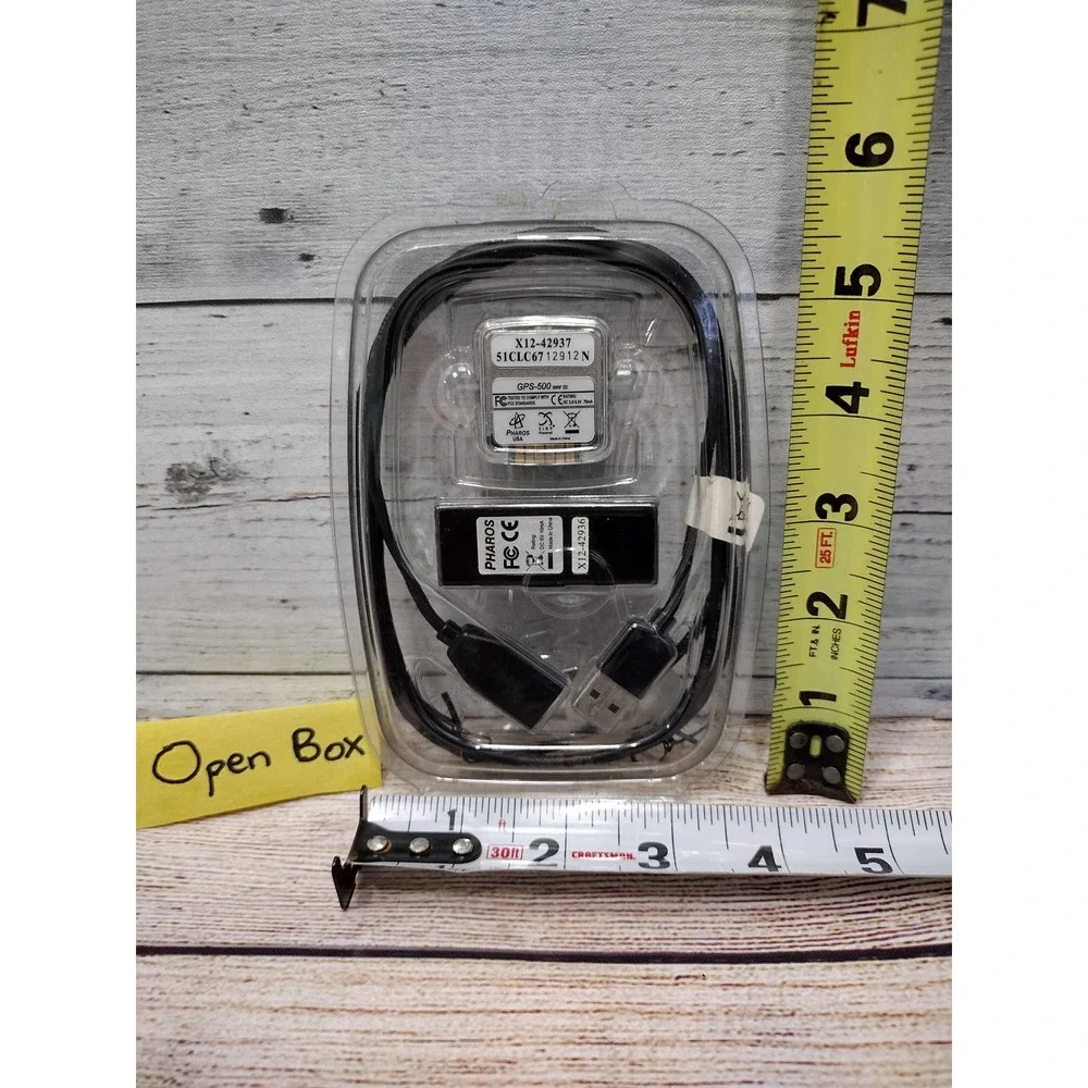 GPS Receiver Microsoft Pharos GPS-500! New Open Box. Retail $73!